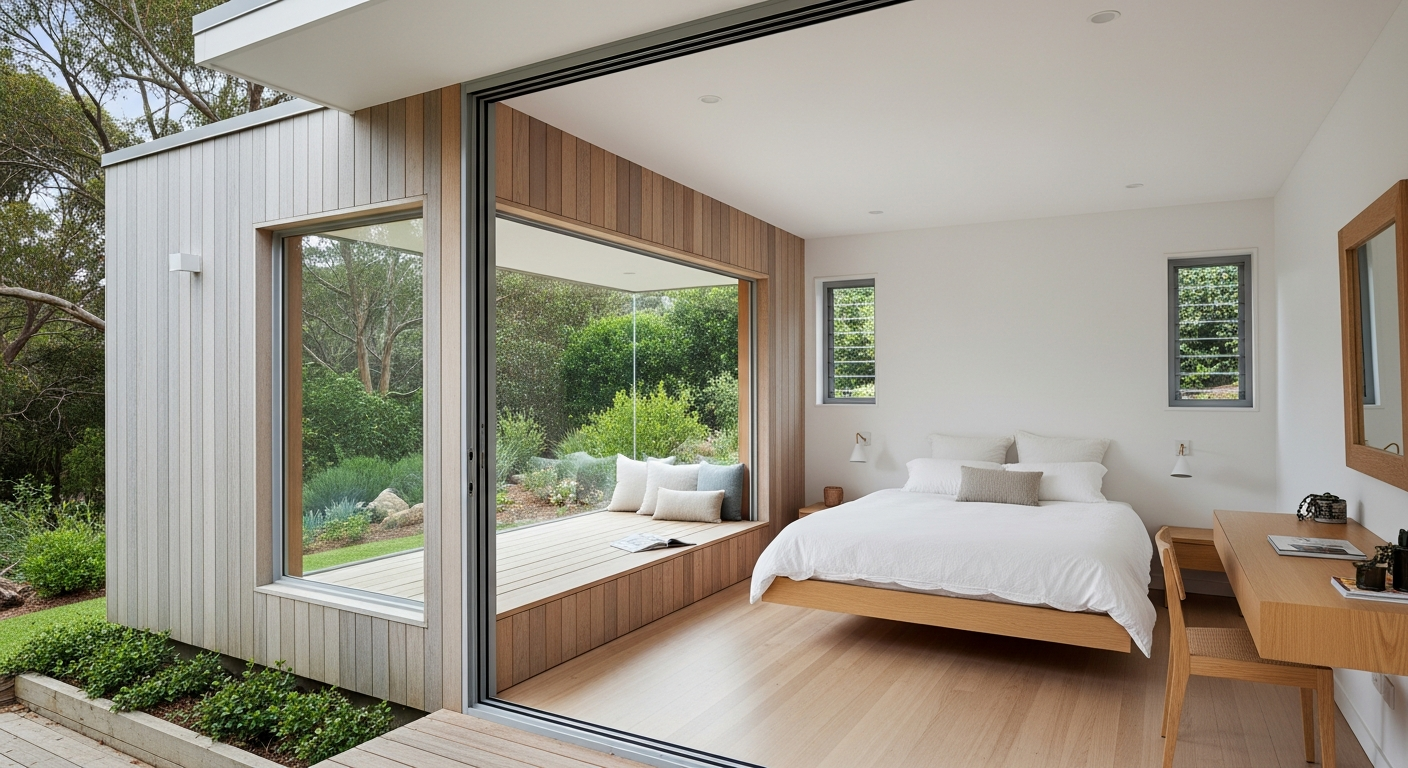 Room addition extension by Taylormade Building Projects, Jervis Bay NSW