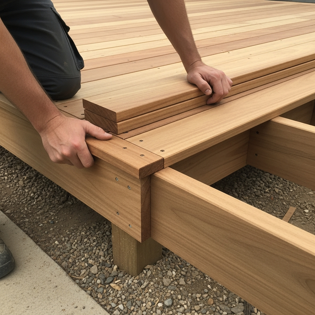 Deck construction by Taylormade Building Projects, Sanctuary Point NSW