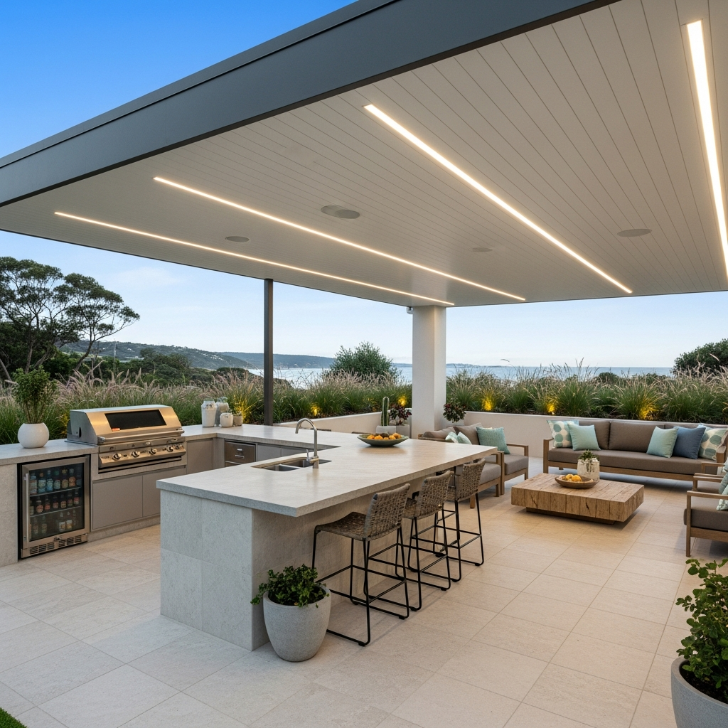 Premium alfresco area Mollymook NSW
