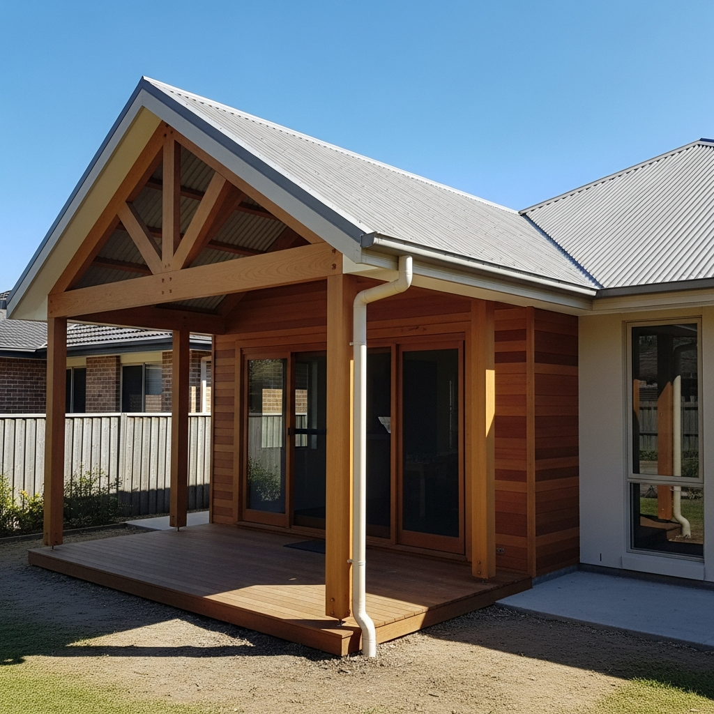 Home extension timber framing Shoalhaven NSW