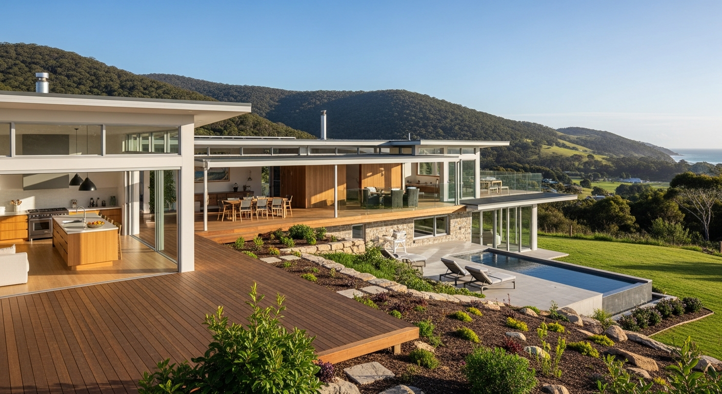 Custom coastal home builders Kangaroo Valley NSW
