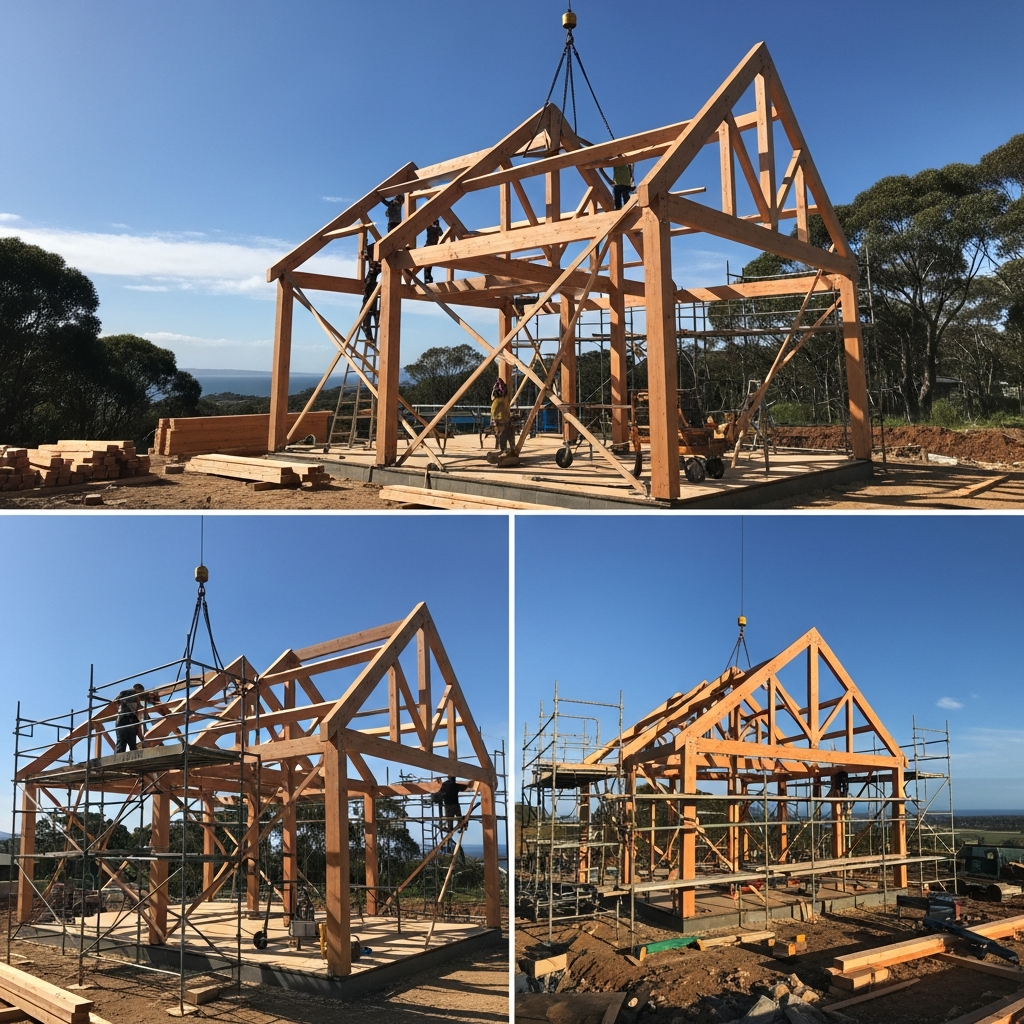New home framing construction South Coast NSW