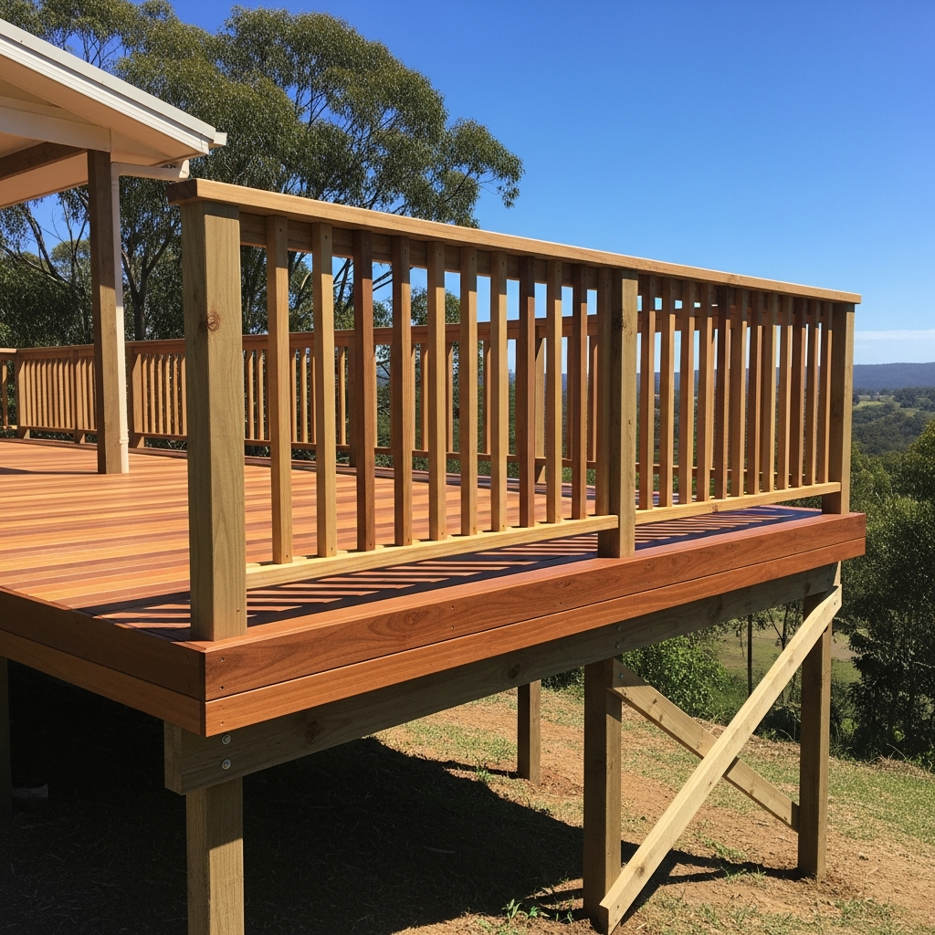 Elevated deck construction Shoalhaven NSW