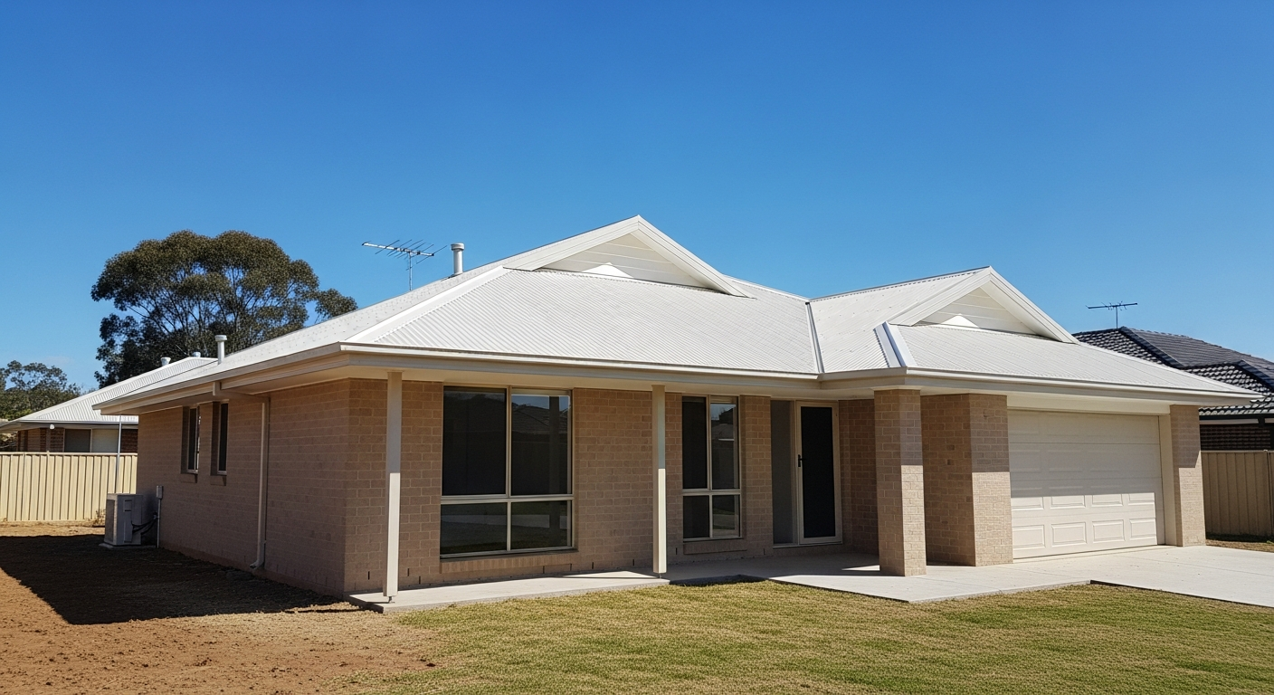 Owner-operated builder Jarem Taylor working on a Shoalhaven residential project