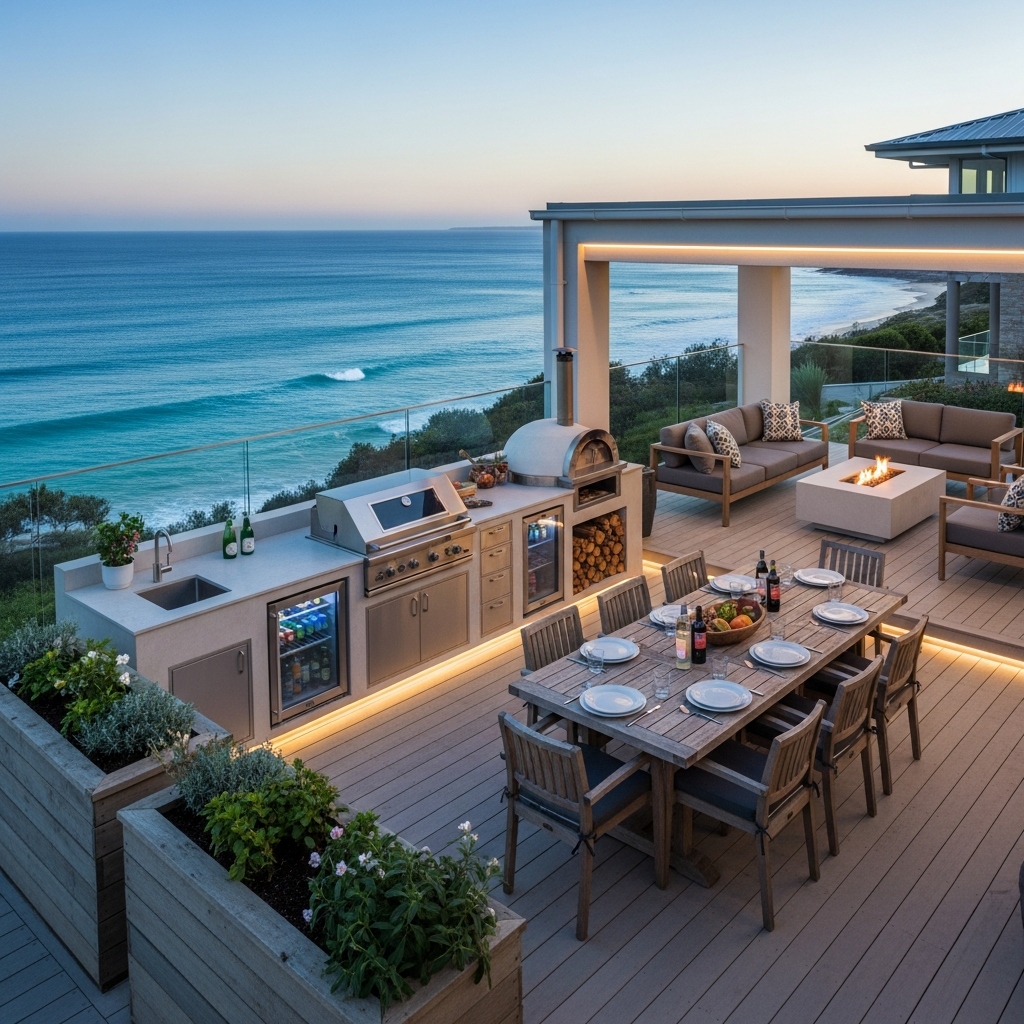 Premium alfresco entertaining area Jervis Bay
