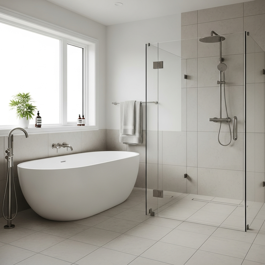 Main bathroom renovation South Coast NSW