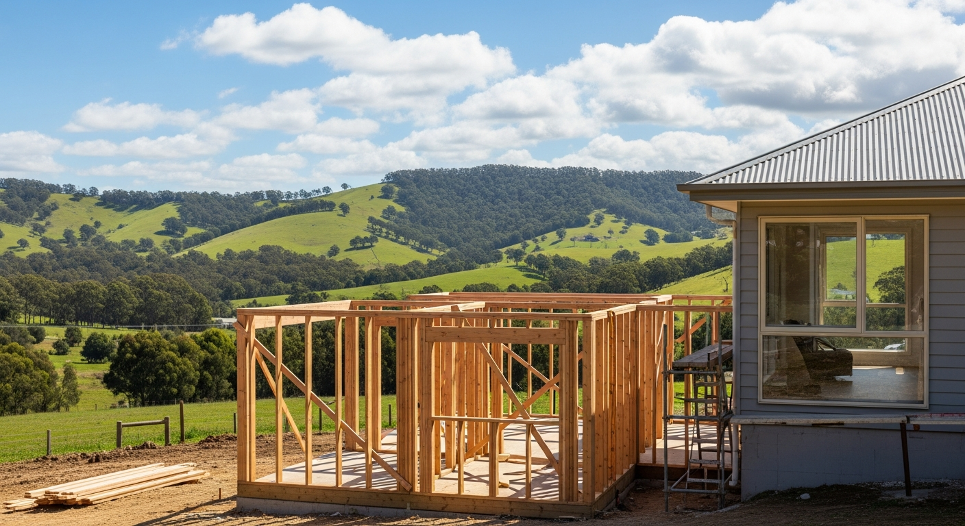 House extension builder Shoalhaven region — Taylormade Building Projects