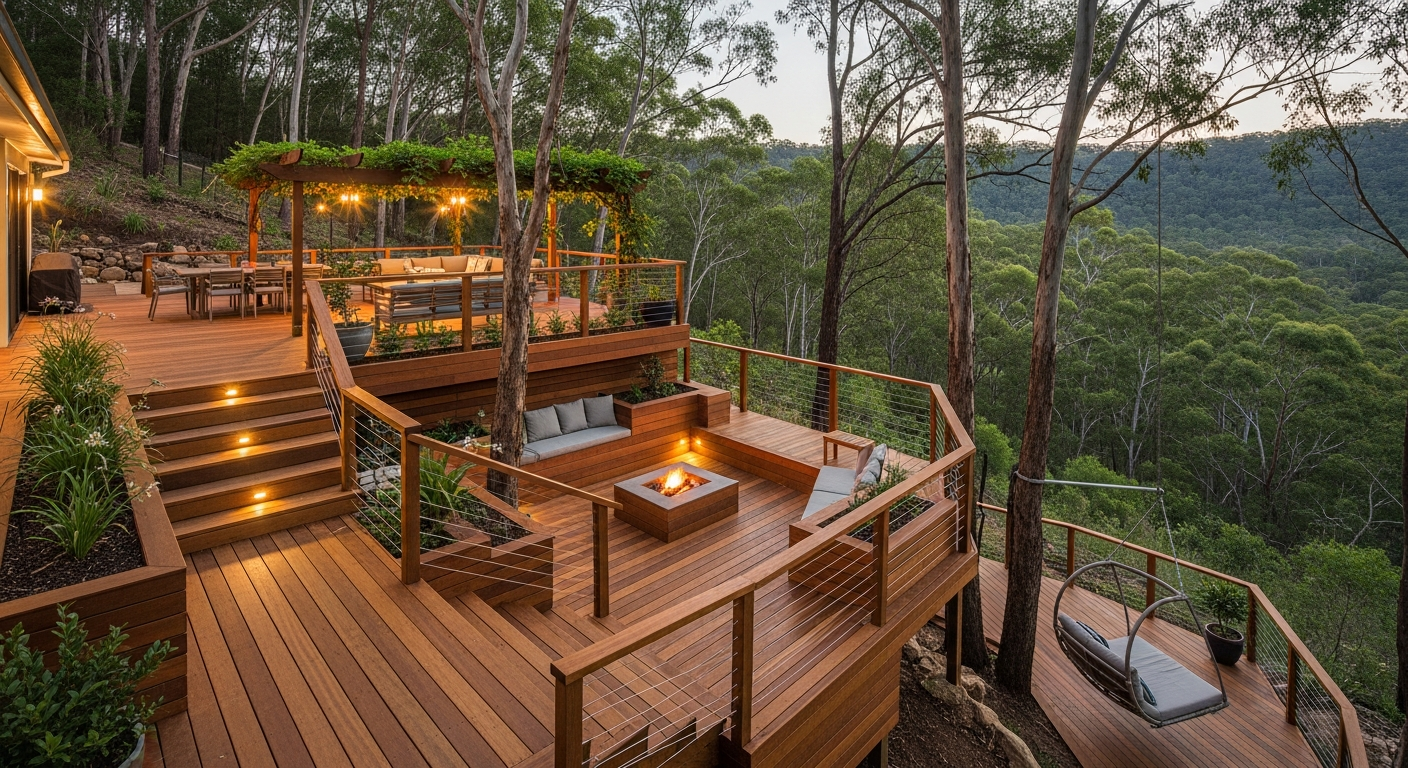 Custom deck builder Kangaroo Valley NSW — Taylormade Building Projects