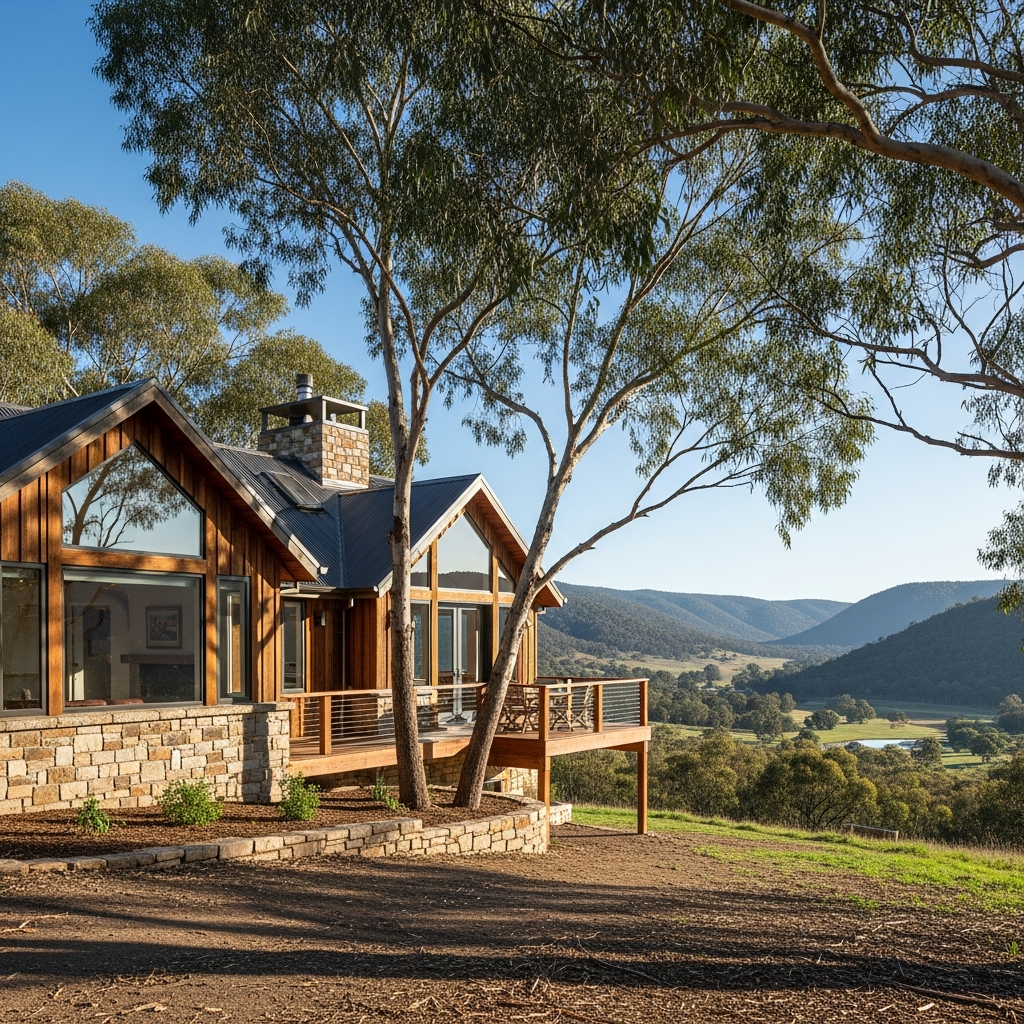Rural property home addition Kangaroo Valley NSW