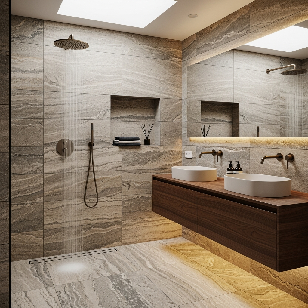 Luxury wet room bathroom Shoalhaven